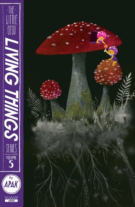 Mushroom Folk art book