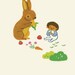 Bunny & Me Notecard