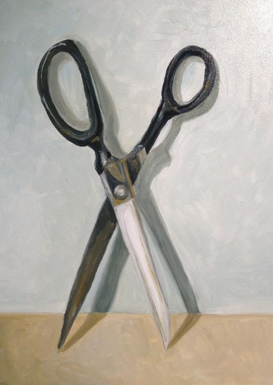 My Mother's Scissors Print - JaneAnnWynn