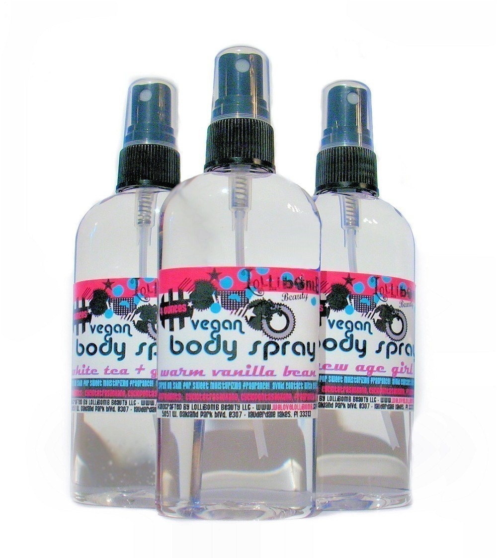 Apricot and Coconut - 4 Ounce Vegan Body Splash - Refreshing Fragrance Spray - Coordinates to Our Moisturizers - OTHER FRAGRANCES AVAILABLE