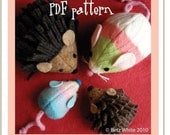 Squeak and Spike - Mouse and Hedgehog PDF PATTERN