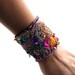 RESERVED Festival, Gypsy Bracelet, Antique Indian, Embroidery, Vintage, Lace, Bohemian Gypsy, Boho Jewlery