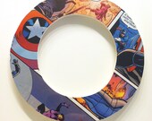 CUSTOM superhero alphabet letters A-Z