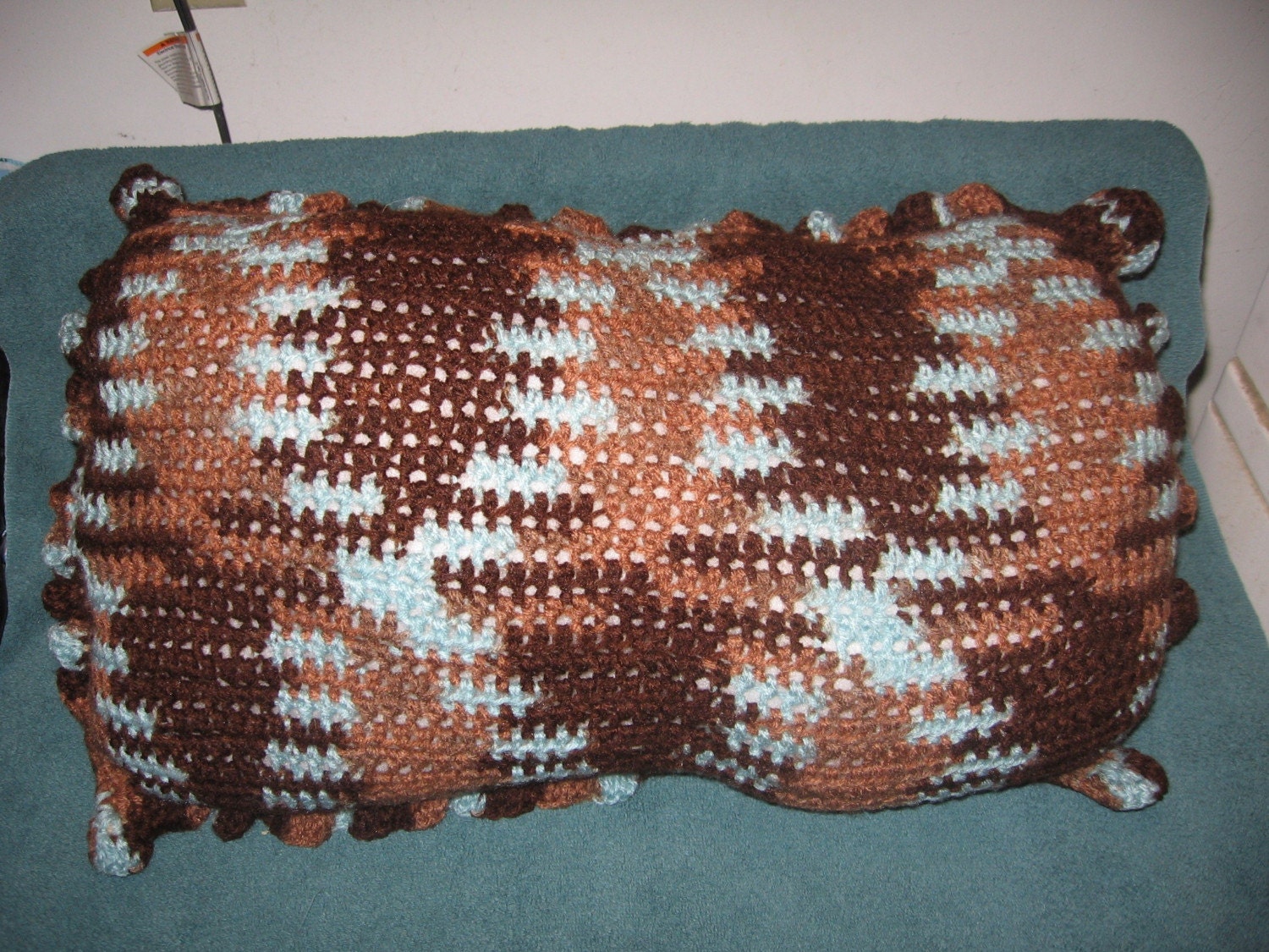 Crocheted Boobie Pillow