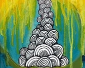 8x10 digital print. pillar of cloud print