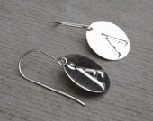 Angstrom Earrings - Science Jewelry, Science Teacher, Physics, Geekery, Nerdy, Wavelength, Astronomy