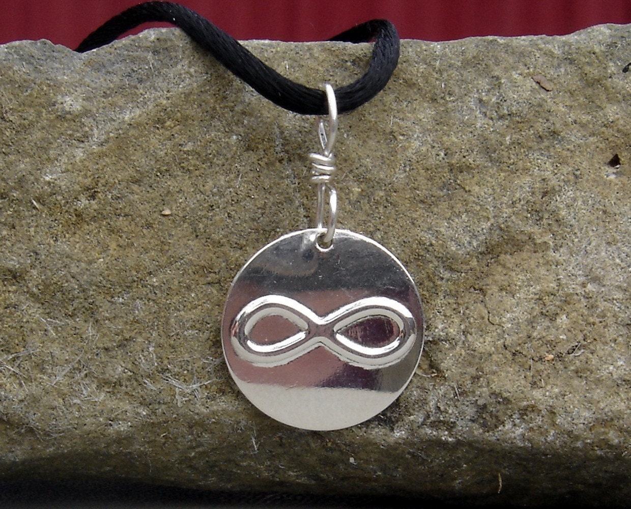 Infinity Symbol Sterling Silver Pendant - Infinity Necklace - Infinity Jewelry- Unisex Geekery, Nerd, Mathematics, Forever