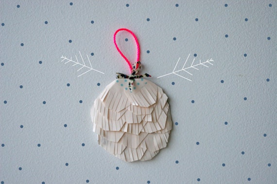 Modern Paper Ornament