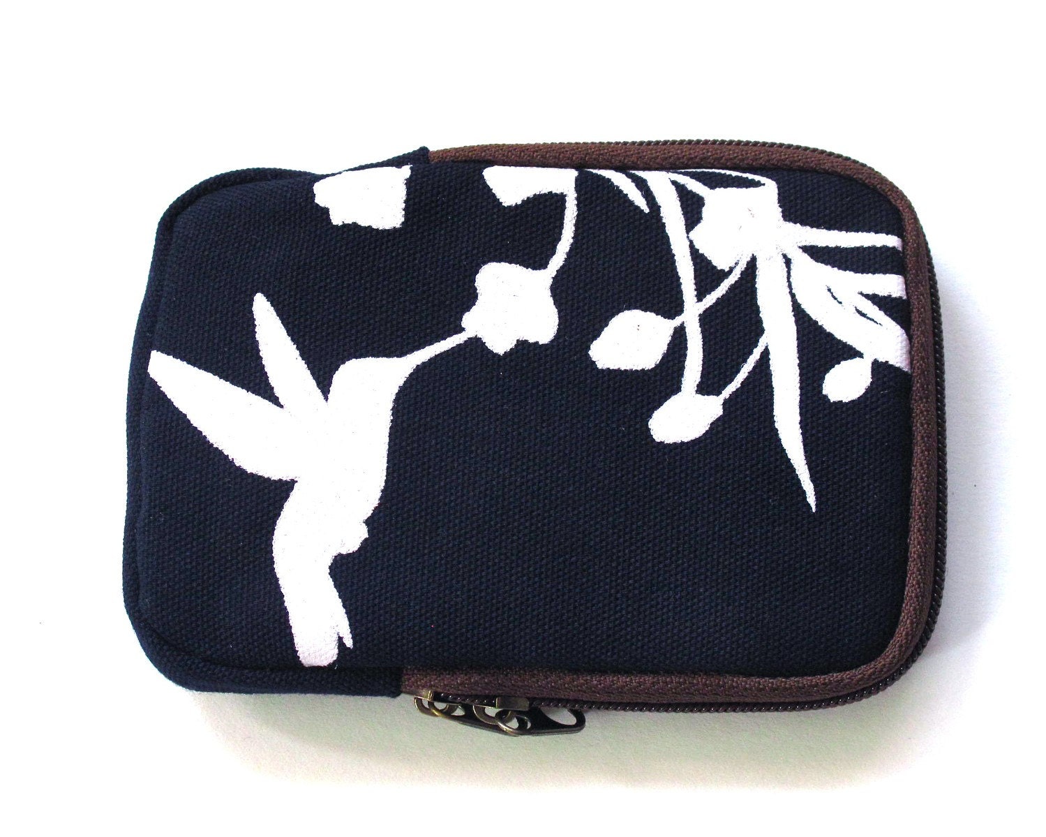 SALE Navy Blue Hummingbird Case