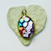 Dichroic Fused Glass Pendant - Fused Dichroic Glass Pendant