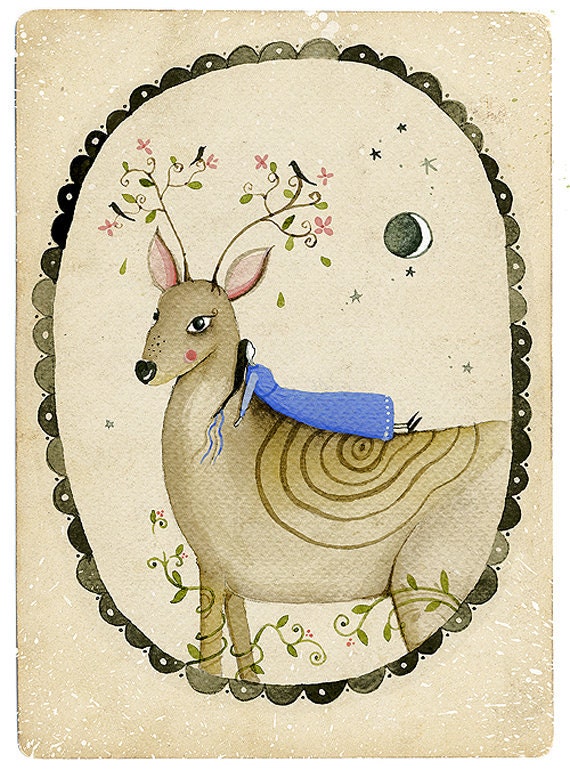 Stargazing - Art Print