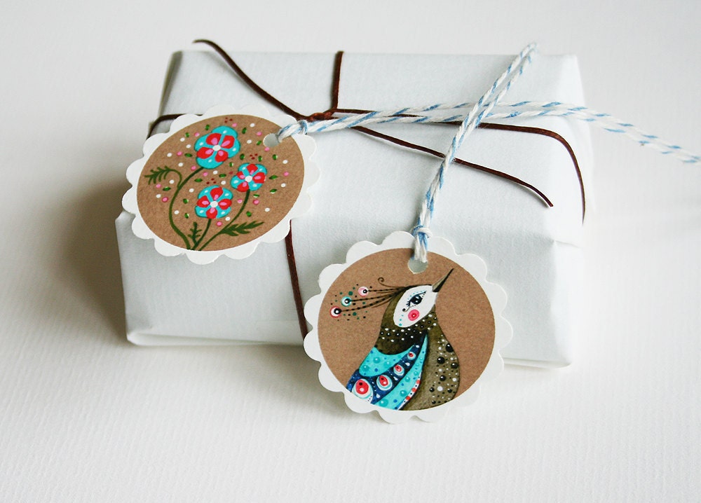 In the Blue Garden (Labels)
