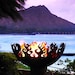 Great Bowl O Fire Recycled Steel Firepit 37 Inch Diameter