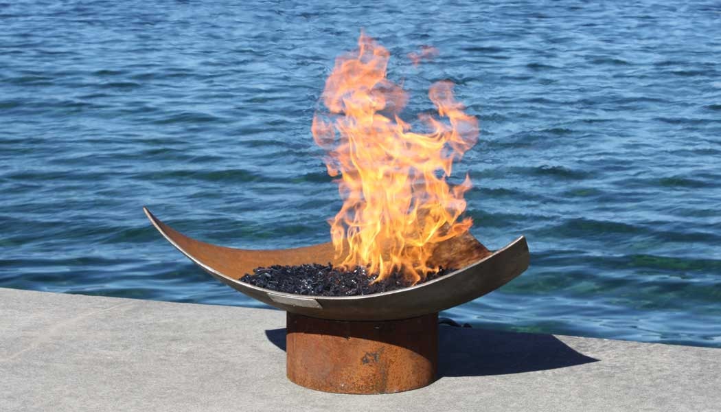 The Isosceles Modern Sculptural Firebowl