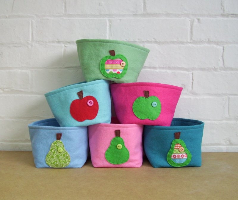 design your own APPLE or PEAR storage box