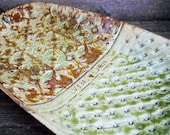Personalized Damask Wedding Platter