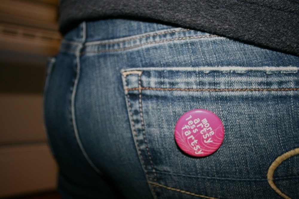 Artsy Fartsy Button