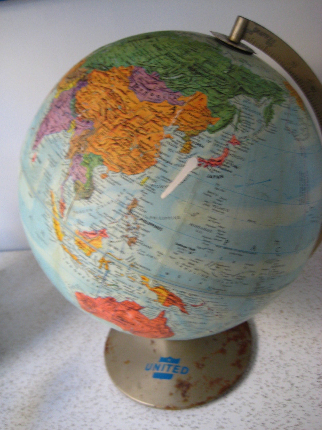 1960s Classroom Globe