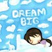 Nursery Art. Dream Big Art Print. Little Girl Room Decor. Wall Art For Children.
