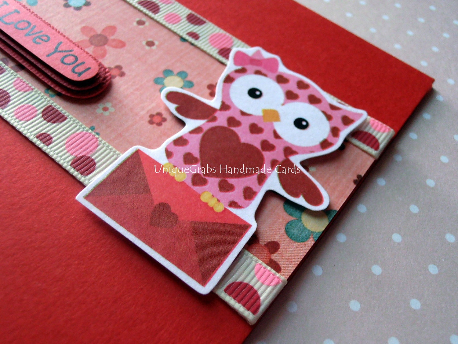 I Love You Card - Miss Owl