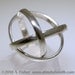 Borromean Rings in Sterling Silver