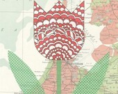 Tulip - Netherlands Flower Art