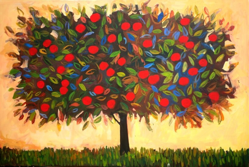 Apple Tree Painting