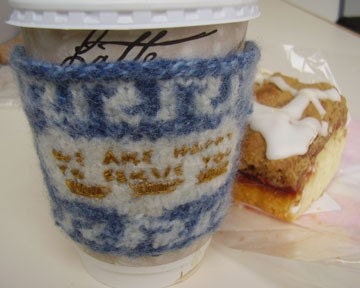 Ravelry: PDF Knitting Pattern - Claw Coffee To Go Cozy or Cold