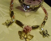 My Secret Garden of Butterflies Necklace
