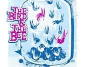 The Bird and The Bee - Screen Printed Gig Poster