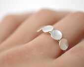 Four Saucer Ring- Made to Order