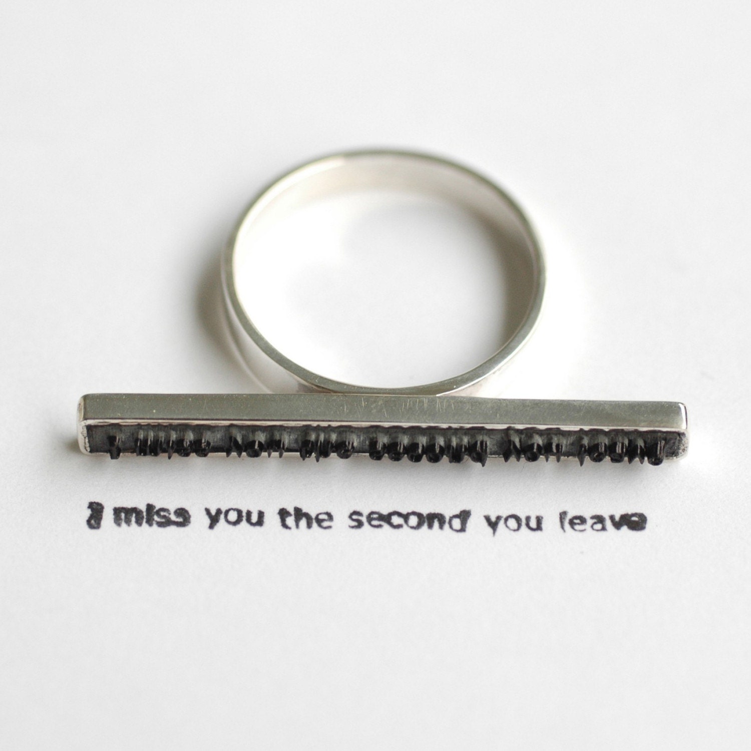 I Miss You- Made to Order in your size