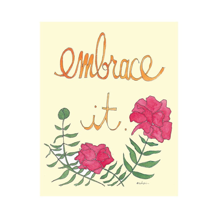 embrace it card