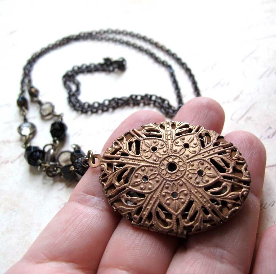 I Open At The Close Horcrux Resin Locket Deathly Hallows Harry Potter