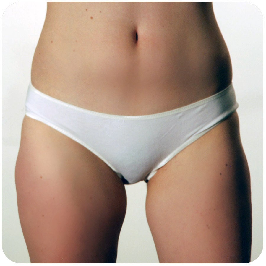White Basic Bikini Cut Undies BU-01-23
