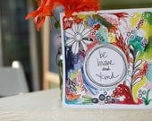 be brave and kind - a soulsister collaboration - limited edition 10x10 print