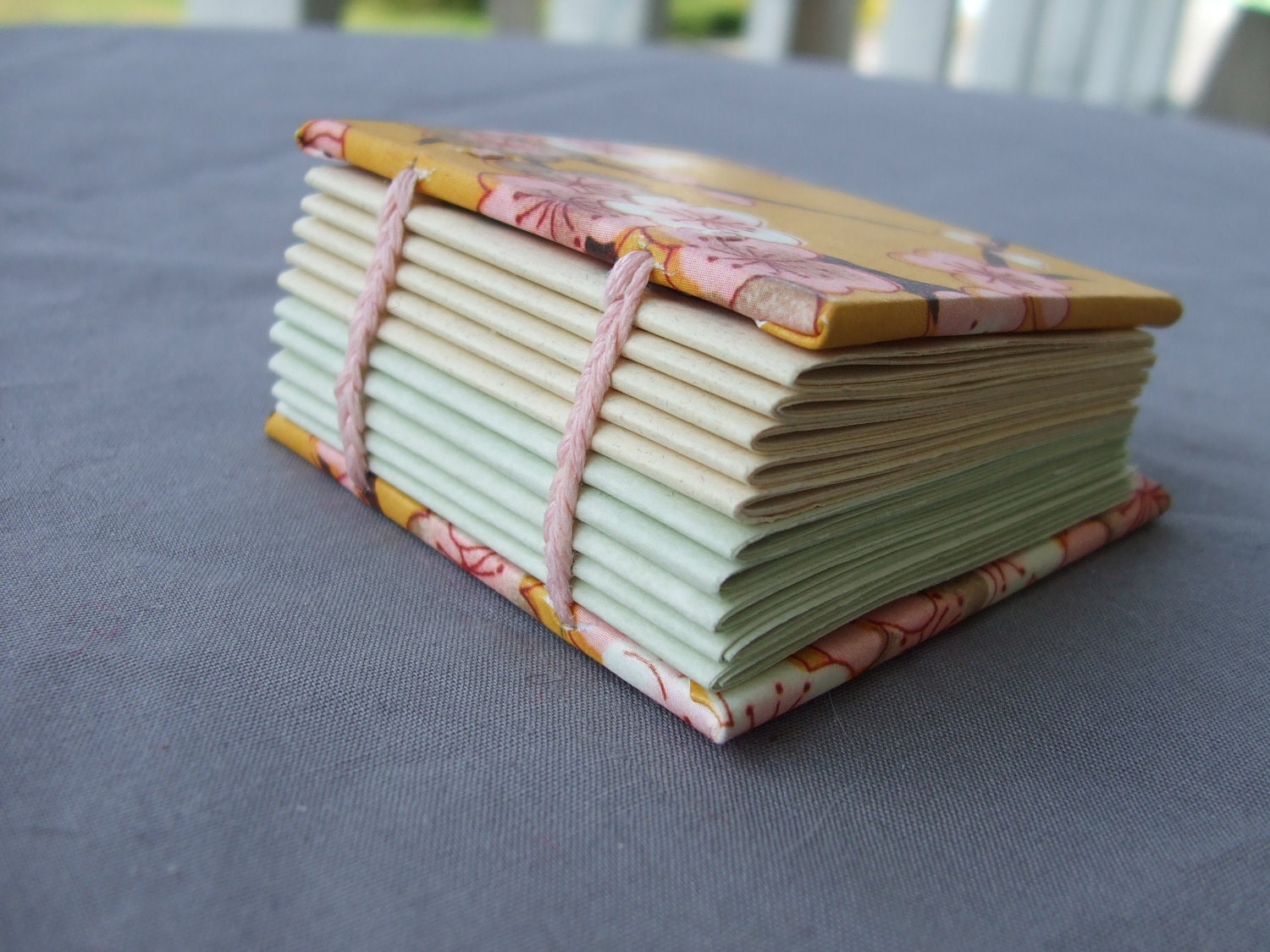 Cherry Blossom Mini Square Journal