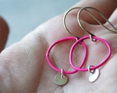 Topo Earrings 4 Small - Pink
