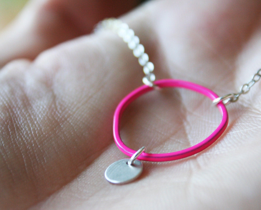 Topo Necklace 4 - Pink