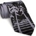 Laser Kitten tie. Men's silver silk necktie. omg cats. Regular width. Silkscreen tie. Choose more colors if you prefer.