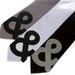 Ampersand necktie. Minimalist Helvetica "and symbol" screen printed typography nerd microfiber tie. Standard width.