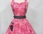 Apron Floral Pink MAGGIE