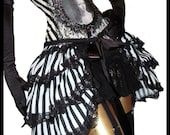 Steampunk Bustle Skirt Victorian Gothic Burlesque CARNIVALE QUEEN by Lovechild Boudoir