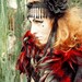 Steampunk Feather Shrug Gothic Hollywood Glamour SAVAGE ROSE Victorian English Eccentric Couture Fashion by Lovechild Boudoir.