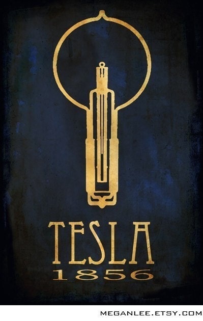 6x9 Steampunk Science Art Print 5 Rock Star Scientist Physics Diagram Educational Poster Geek Chic Tesla Edison Einstein Molecule Relativity