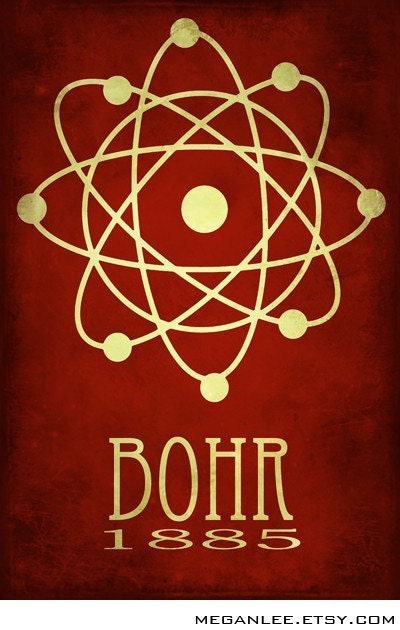 6x9 Steampunk Science Art Print 5 Rock Star Scientist Physics Diagram Educational Poster Geek Chic Tesla Edison Einstein Molecule Relativity