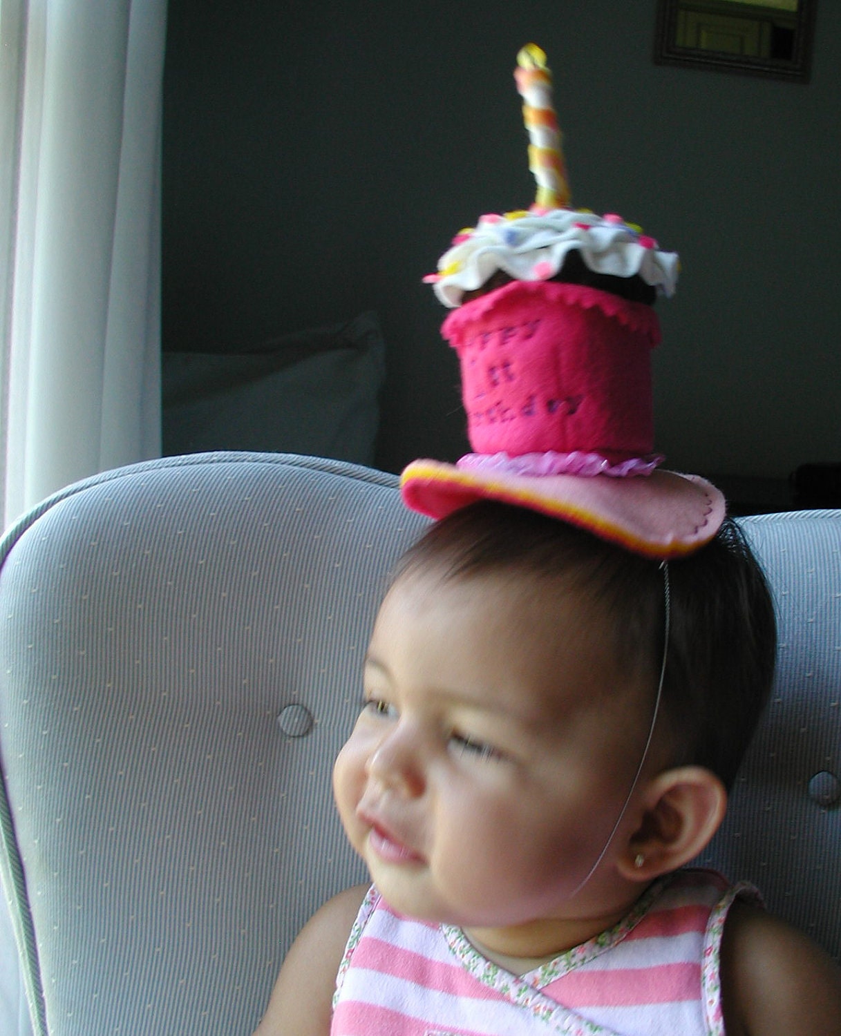 Happy 1st Birthday HatTM by Sew Cute Sweets