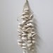 Garden Wind Chimes - Half Stack in natural unglazed buff ceramic
