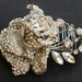 Crystal Rose Bridal Hair Comb, Bridal Wedding Hair Accessories, Vintage Style Wedding Hair Comb, Flower Bridal Headpiece, ROSEMARIE