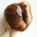 Wedding Hair Comb, Bridal Hair Comb, Vintage Style Wedding Hair Accessories, Art Deco Bridal Hair Piece, BEVERLY